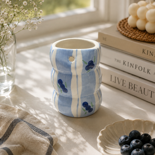 Blueberry Bubble tumbler