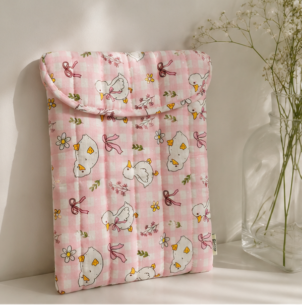 pink laptop sleeve