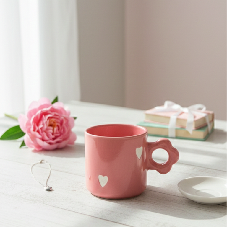 ceramic coffee mug for everyday use by Dylly Dally
