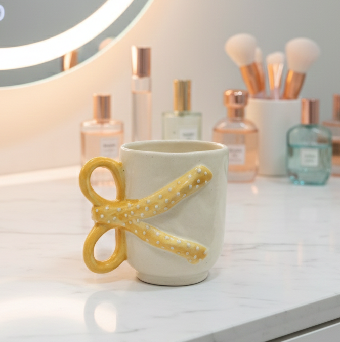 ceramic coffee mug for everyday use by Dylly Dally